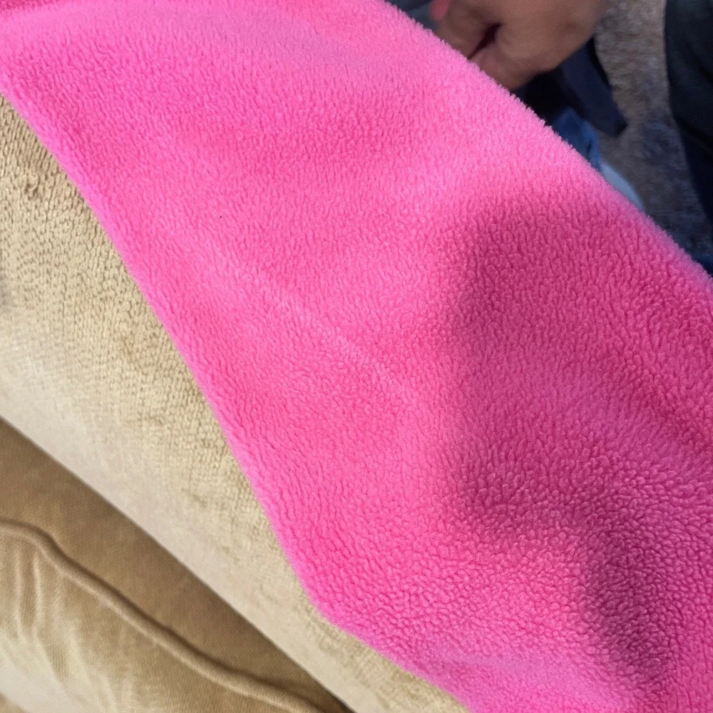 Columbia Kids Fleece‎ Jacket XXS Pink Zip Up Outerwear READ